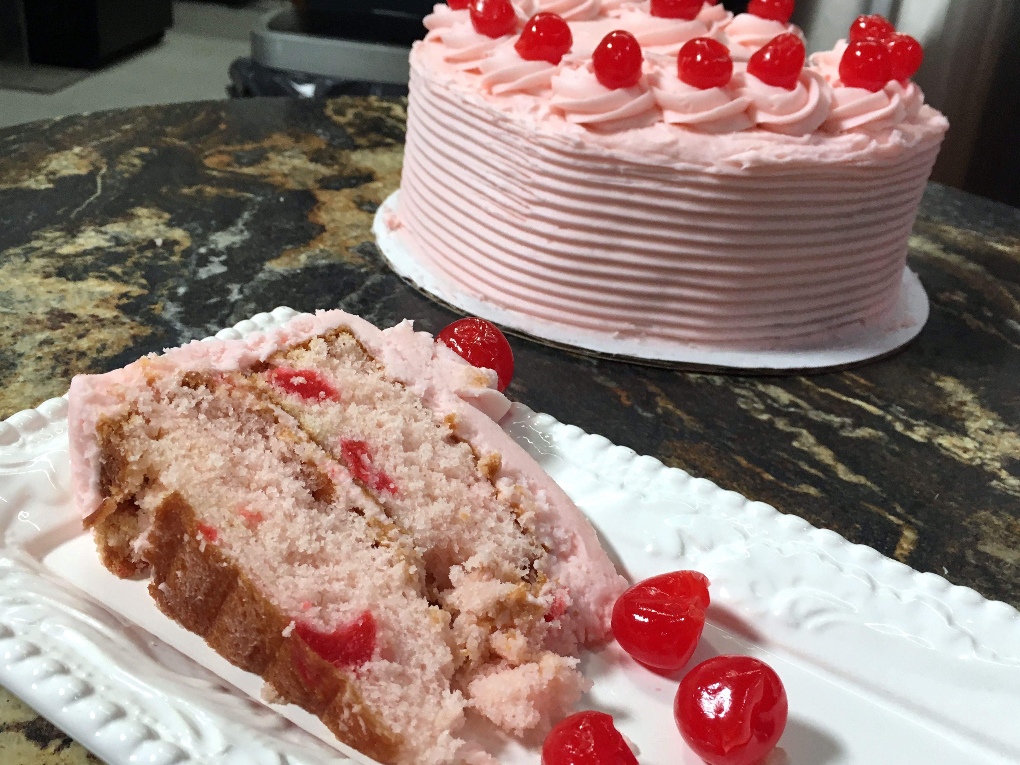 Maraschino Cherry Cake